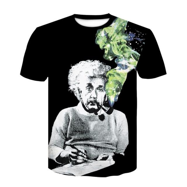 Einstein Smoking Tee Eight3Five Inc