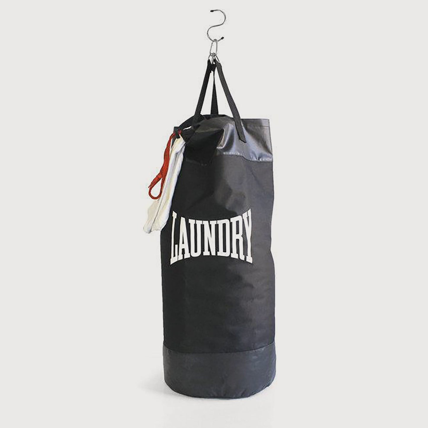Black Punch Bag Laundry Bag Eight3Five Inc