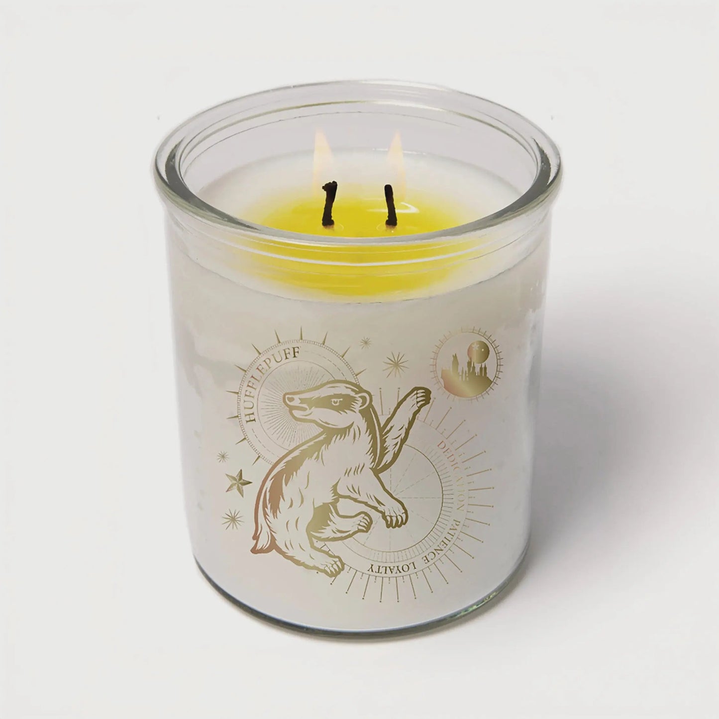 Harry Potter: Magical Color-Changing Hufflepuff Candle Insight Editions