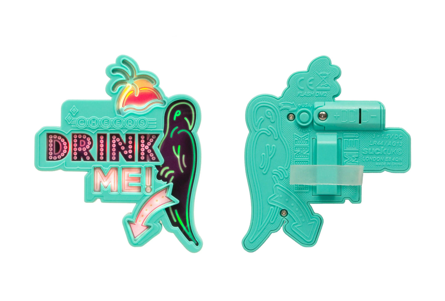 SUCK UK Flashing Drink Topper Eight3Five Inc