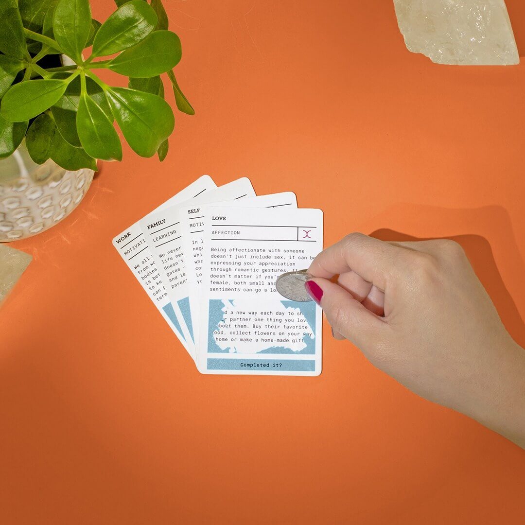 LUCKIES Helping Hand™ Self- Care Scratch Cards Eight3Five Inc
