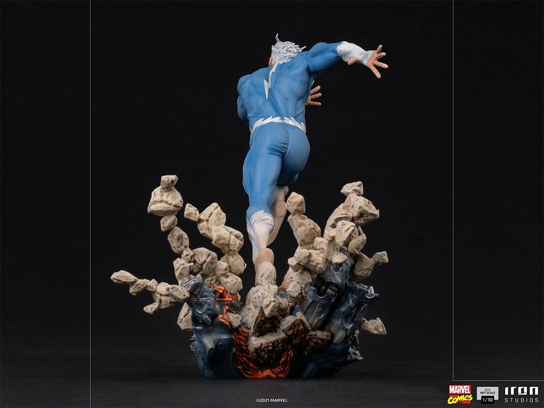 IRON STUDIOS Quicksilver BDS Art Scale 1/10 - Marvel Comics Collectibles Iron Studios