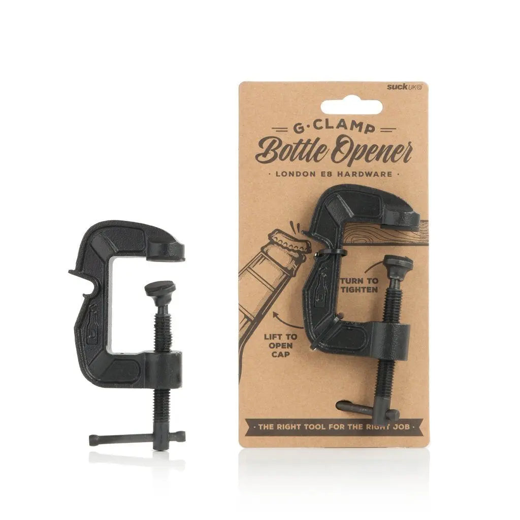 SUCK UK G-Clamp Bottle Opener Eight3Five Inc