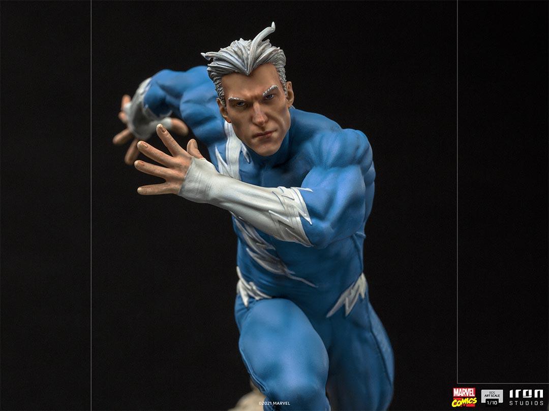 IRON STUDIOS Quicksilver BDS Art Scale 1/10 - Marvel Comics Collectibles Iron Studios