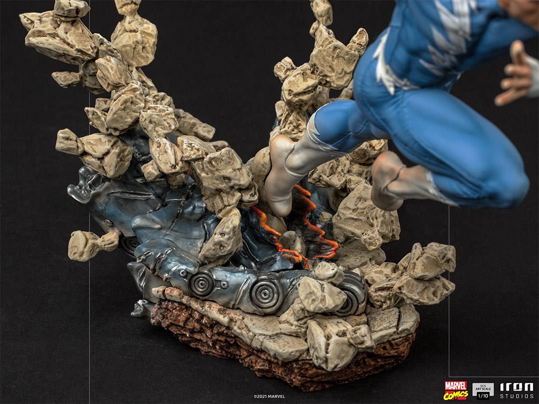 IRON STUDIOS Quicksilver BDS Art Scale 1/10 - Marvel Comics Collectibles Iron Studios