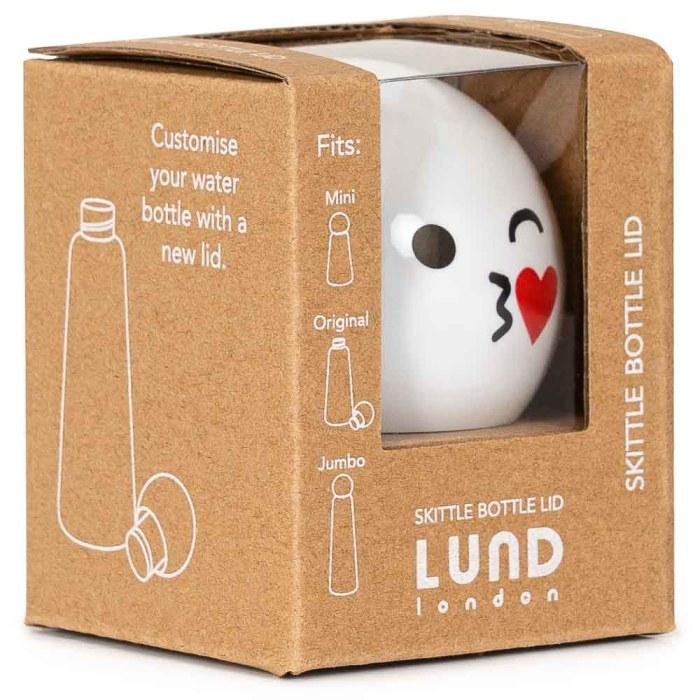 LUND LONDON Skittle Bottle Faces Lid Bottle Lid Lund London