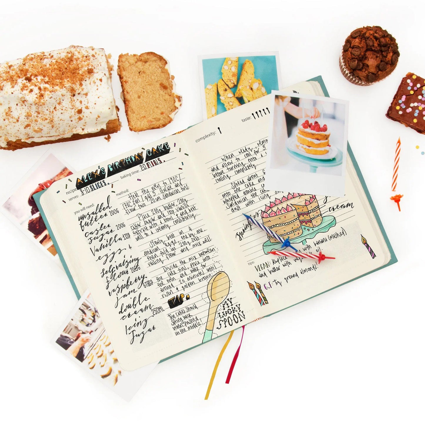 SUCK UK My Baking Journal Journal Suck UK