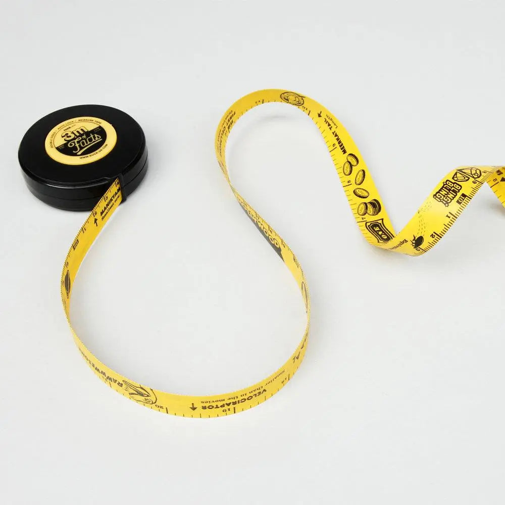 SUCK UK 3m Of Facts Tape Measure Suck UK