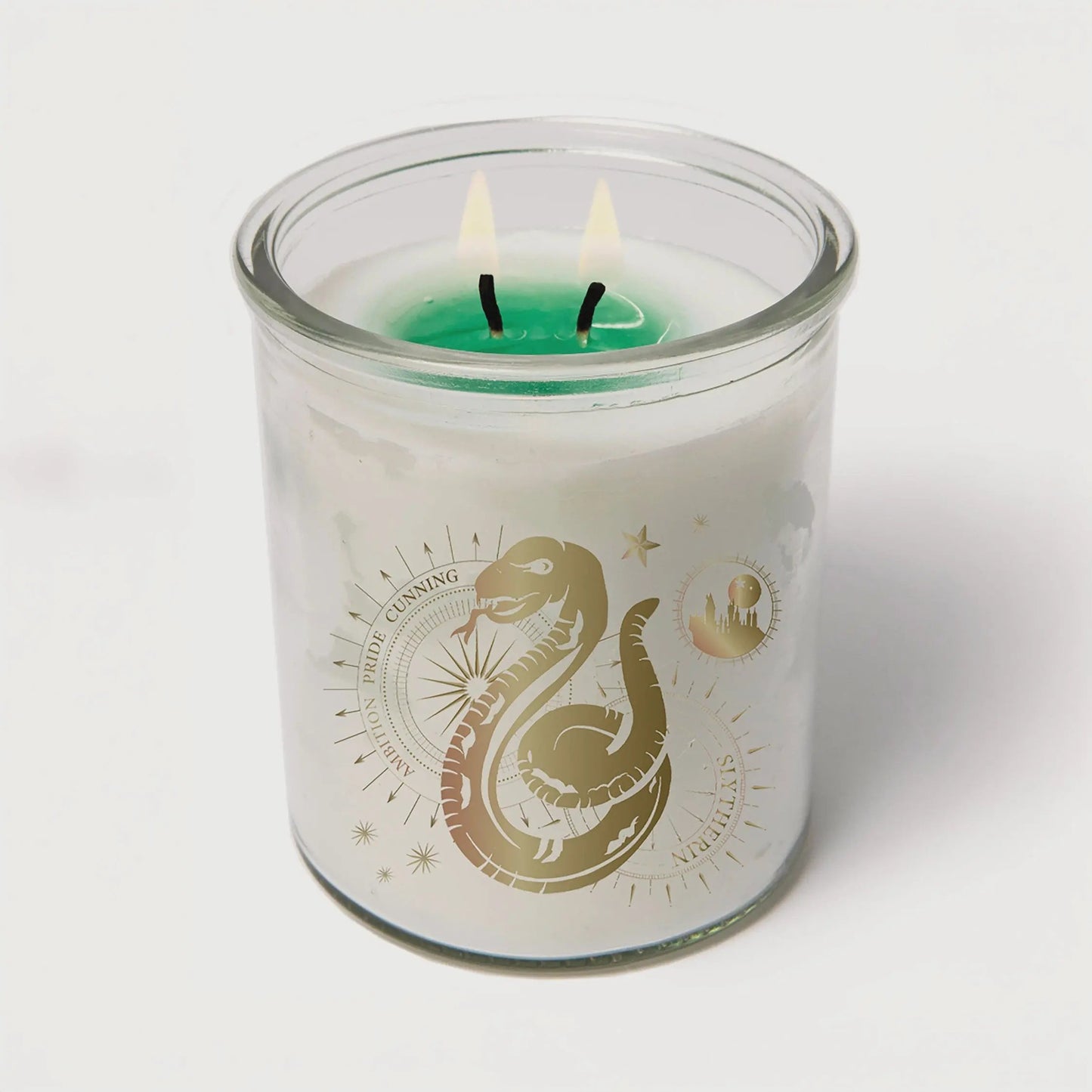 Harry Potter: Magical Color-Changing Slytherin Candle Insight Editions
