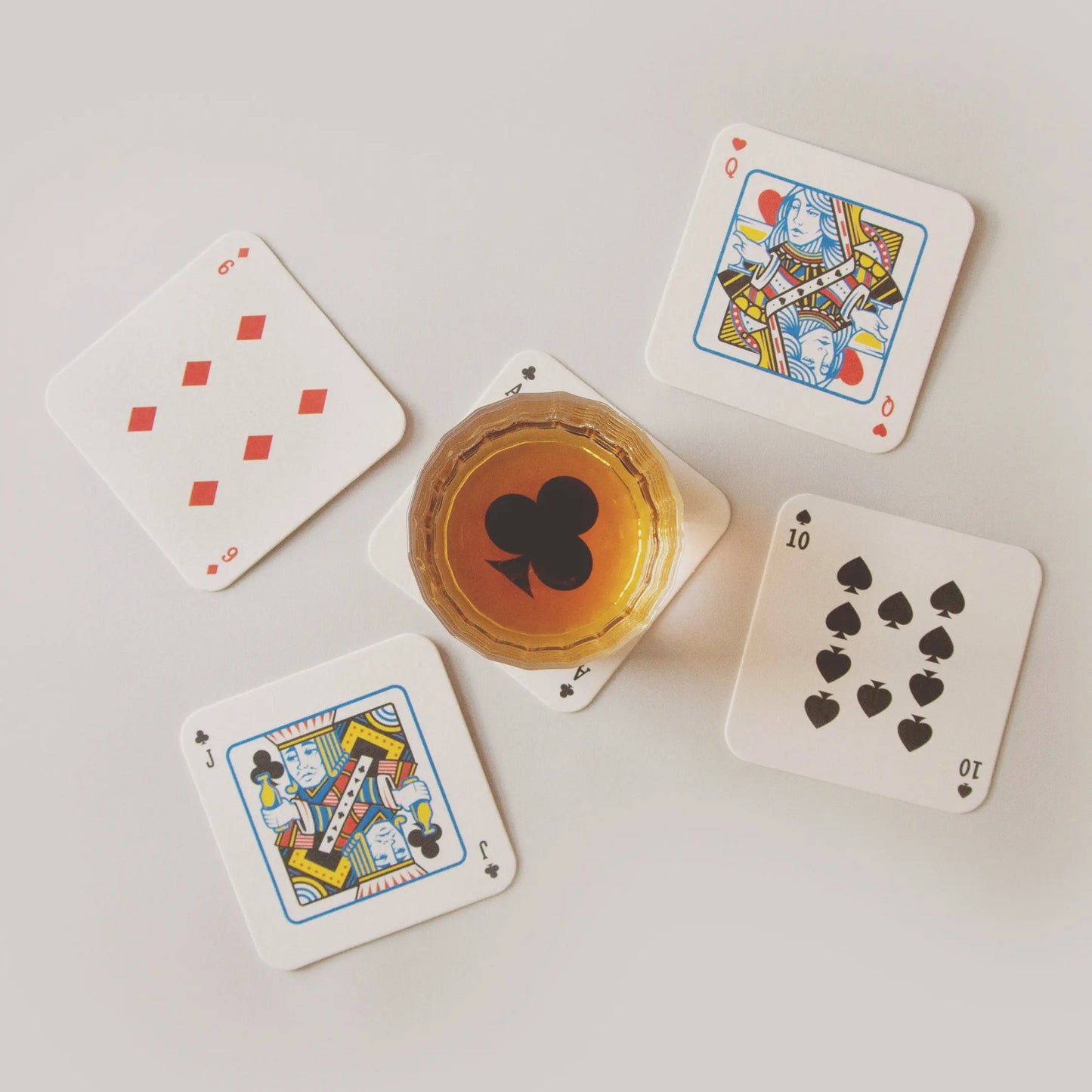 Playing Card Drink Mats Suck UK