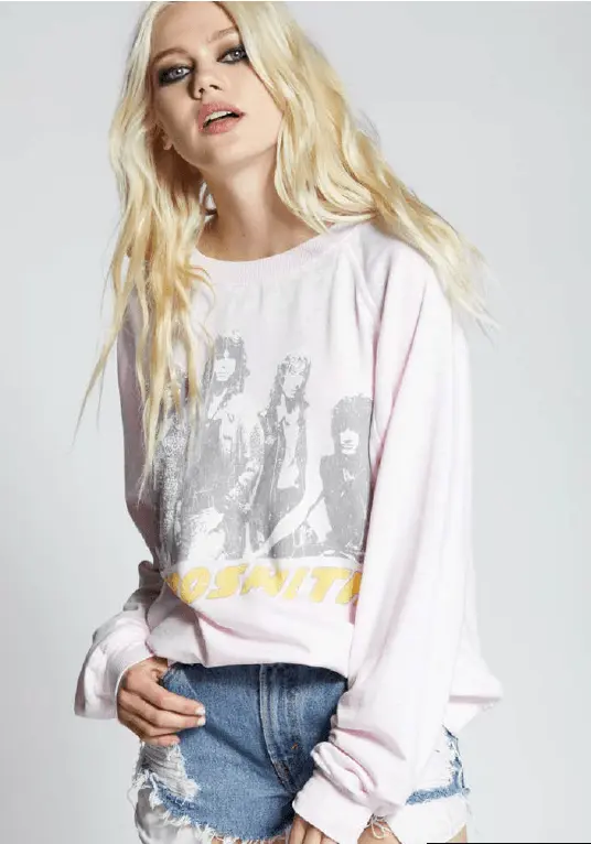 Recycled Karma - Preorder 1230 AEROSMITH BACK IN THE SADDLE T-Shirt Recycled Karma