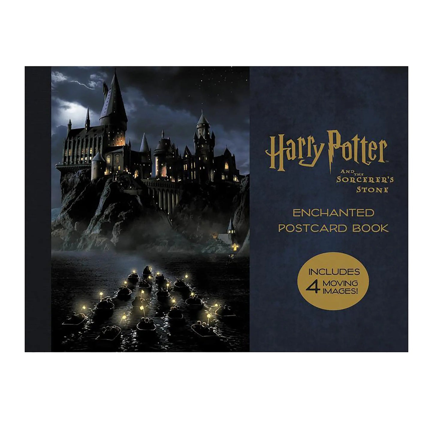 Harry Potter & The Sorcerer's Stone Enchanted Postcard Book Harper Collins
