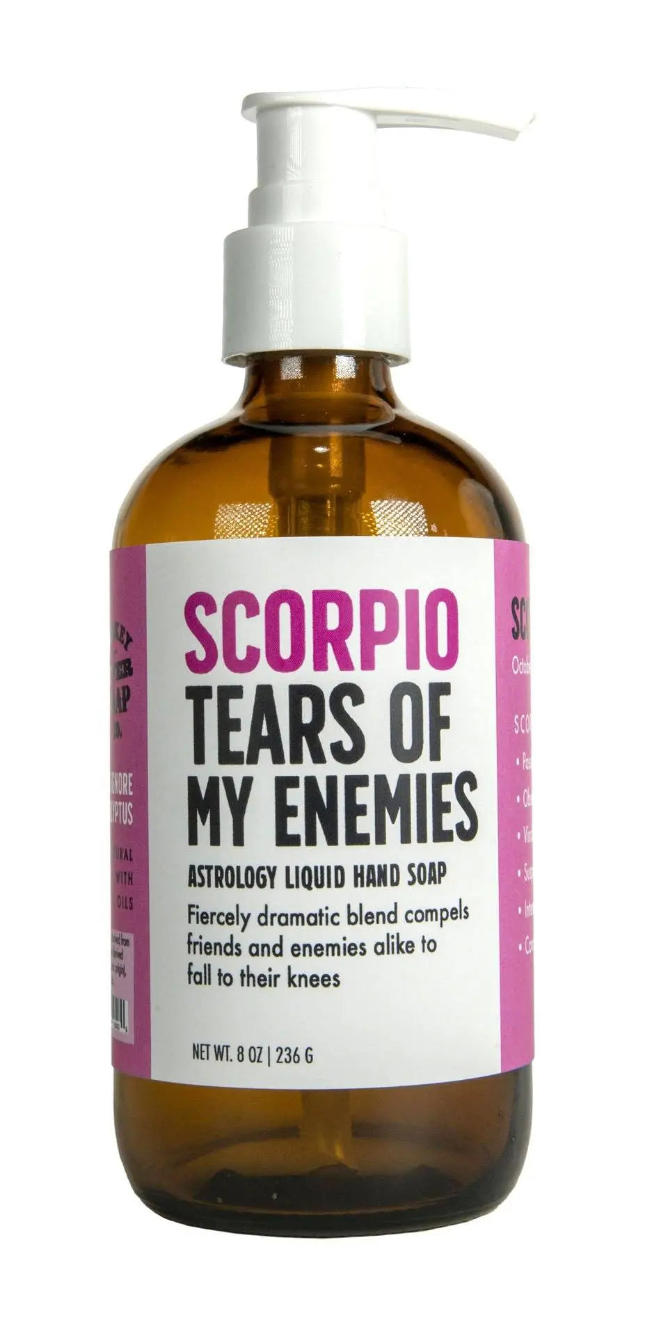 WHISKEY RIVER Astrology Liquid Soaps Whiskey River Soap Co Scorpio
