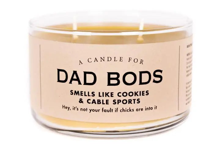 WHISKEY RIVER SOAP CO - Dad Bods Duo Candle Whiskey River Soap Co
