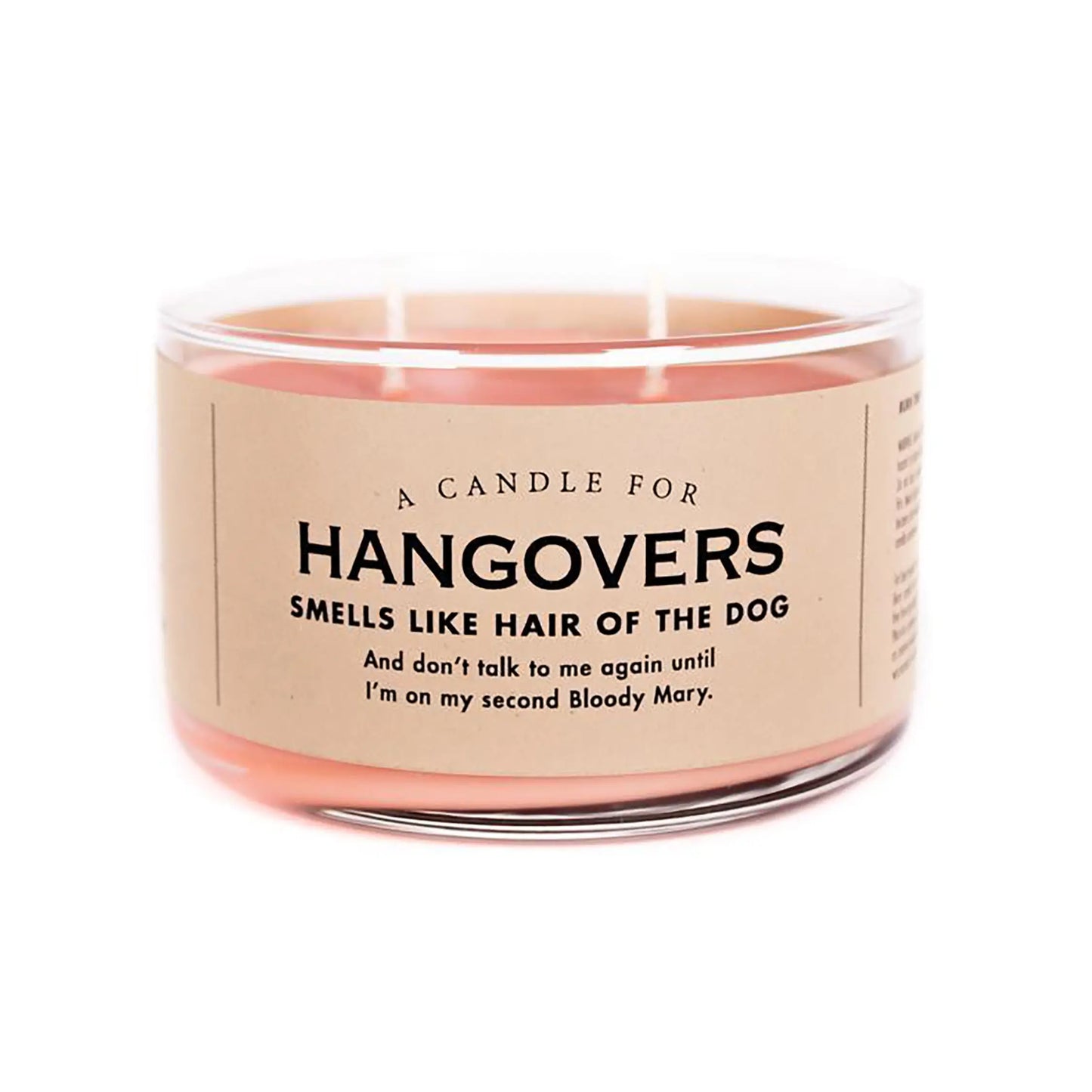 Hangover candle/soap Whiskey River Soap Co