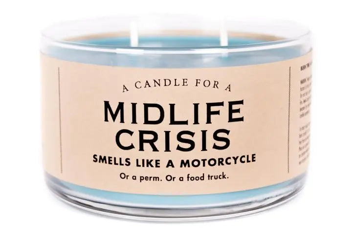 WHISKEY RIVER SOAP CO - Midlife Crisis Duo Candle Whiskey River Soap Co