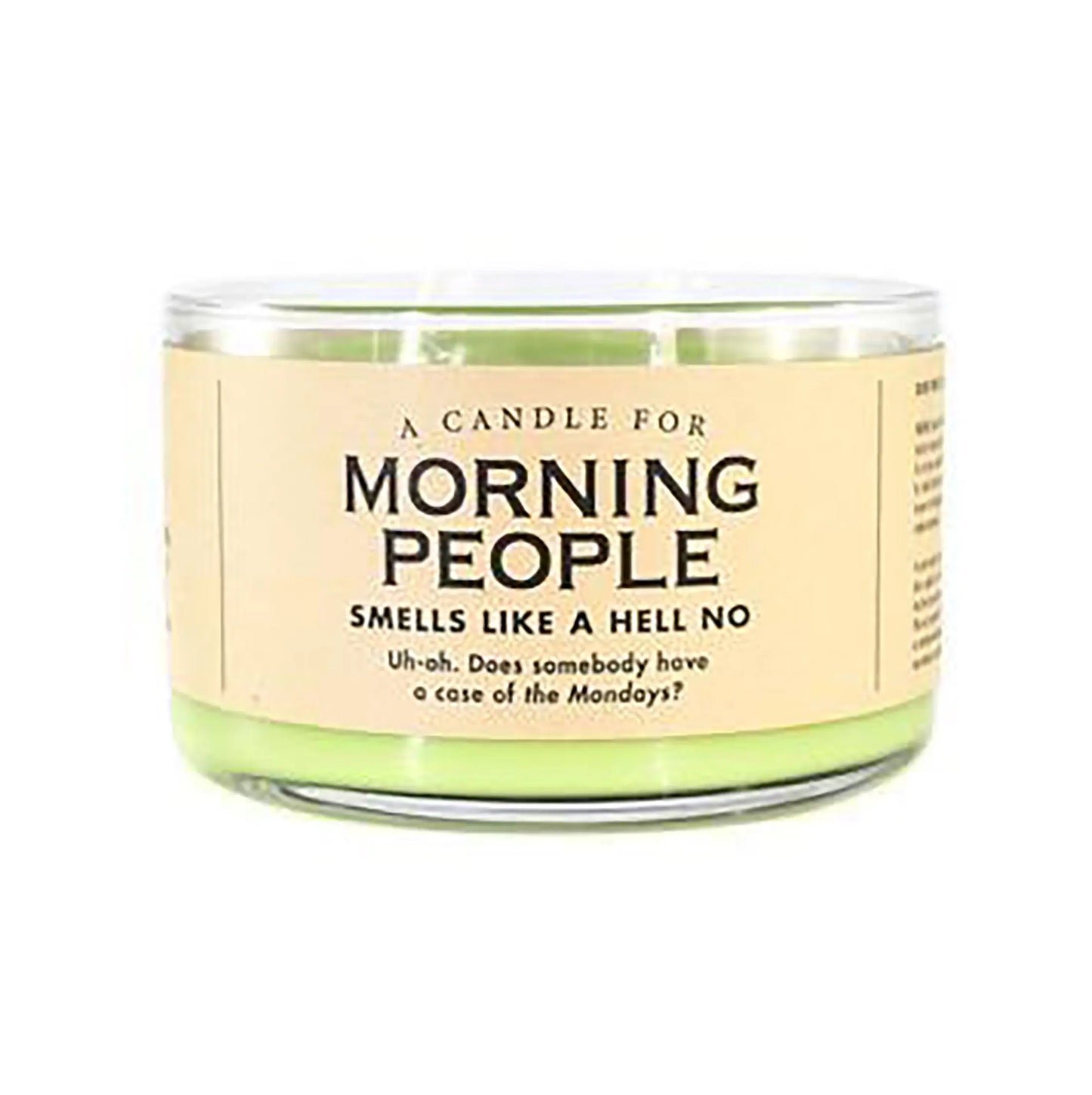 Morning People candle/soap Whiskey River Soap Co