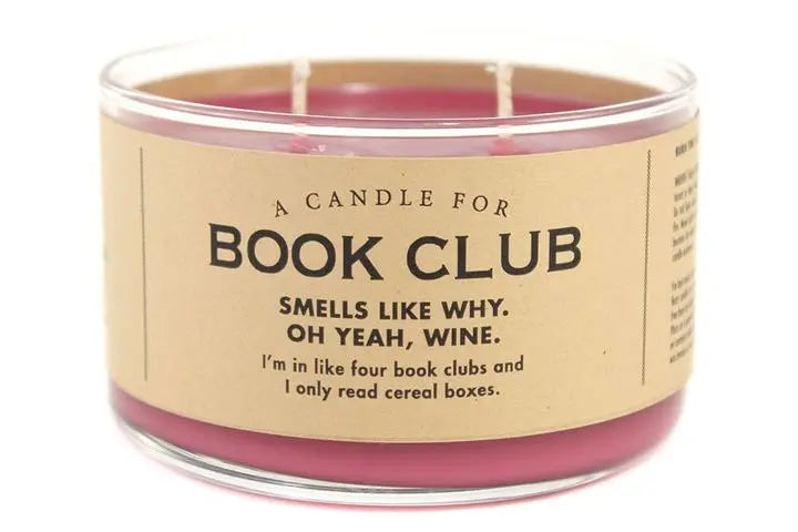 WHISKEY RIVER SOAP CO - Book Club Duo Candle Whiskey River Soap Co