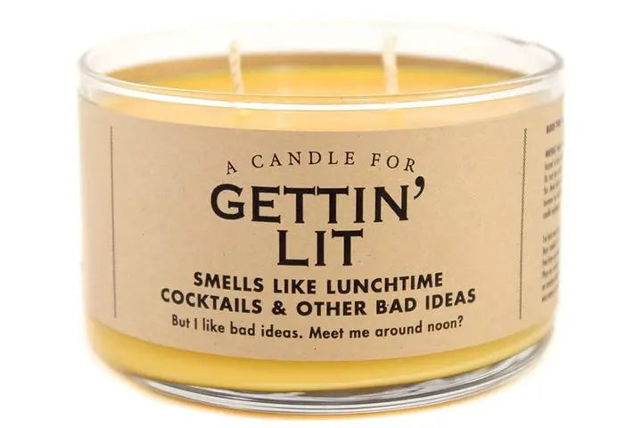 WHISKEY RIVER SOAP CO - Gettin' Lit Duo Candle Whiskey River Soap Co