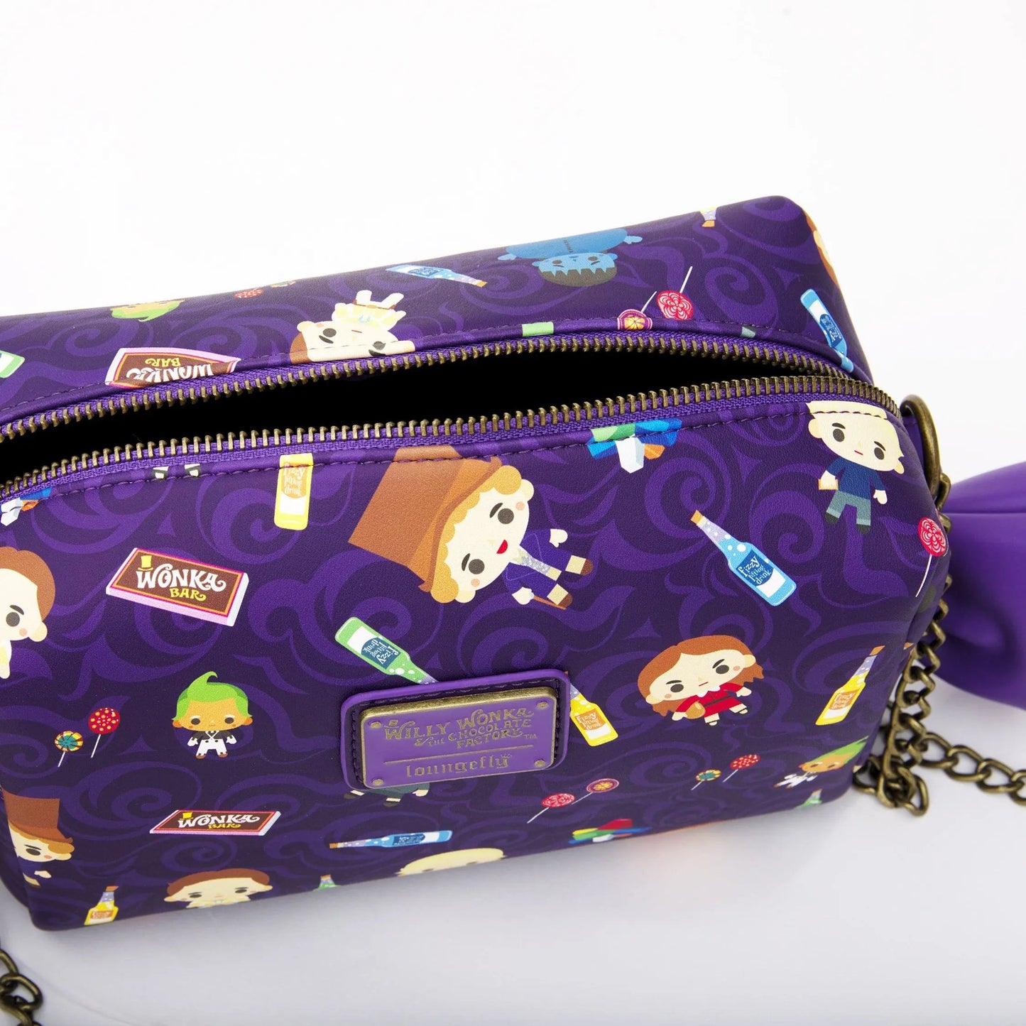 EIGHT3FIVE EXCLUSIVE - LOUNGEFLY x Willy Wonka Chibi Crossbody Gift Set crossbody bag Loungefly