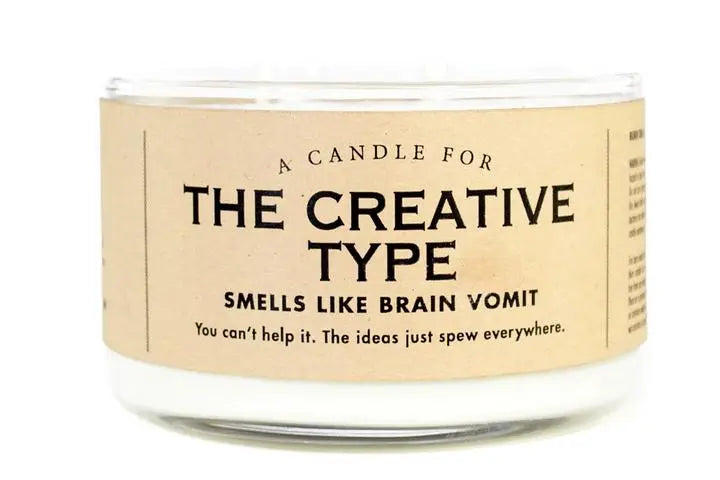 WHISKEY RIVER SOAP CO - Creative Type Duo Candle Whiskey River Soap Co