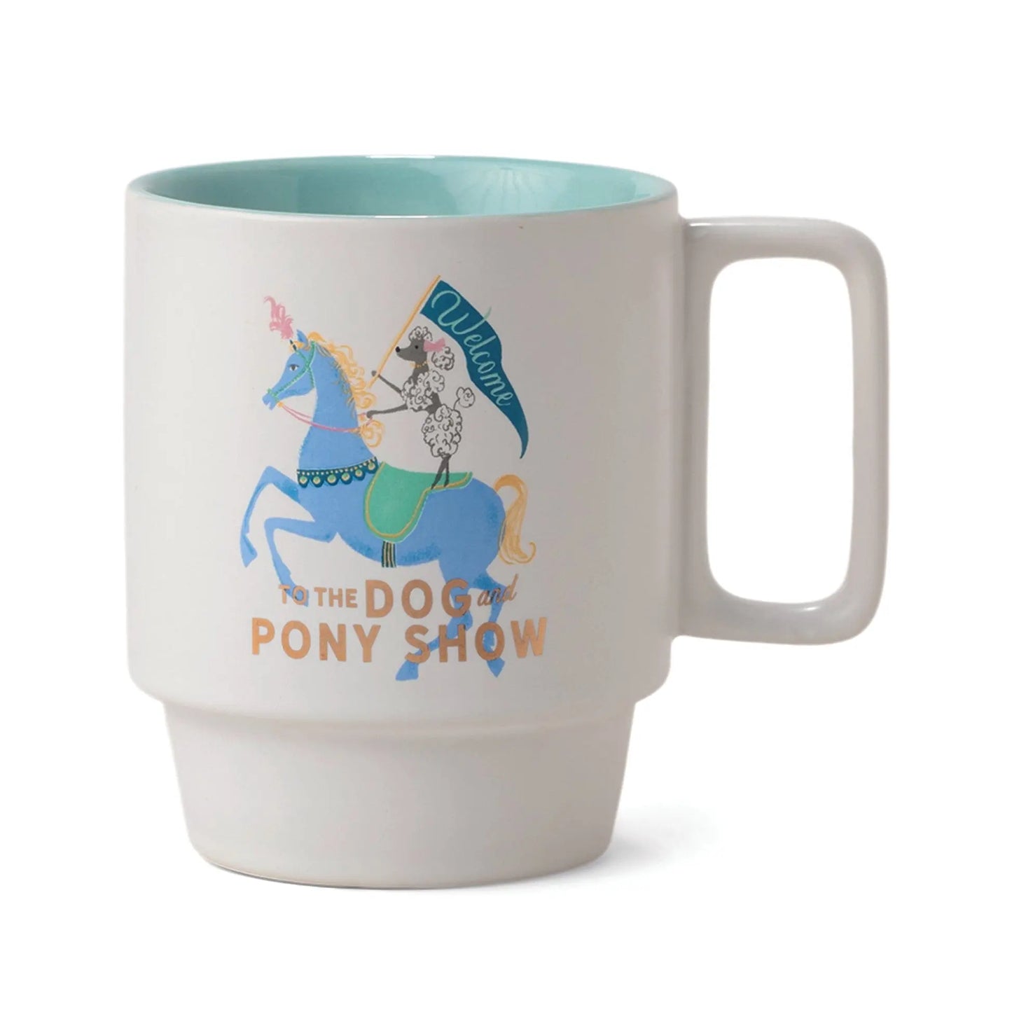 "Dog And Pony Show" - Ceramic Mug Mug Designworks Ink
