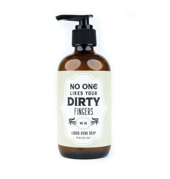 WHISKEY RIVER SOAP CO - Dirty Fingers Liquid Soap liquid hand soap Whiskey River Soap Co