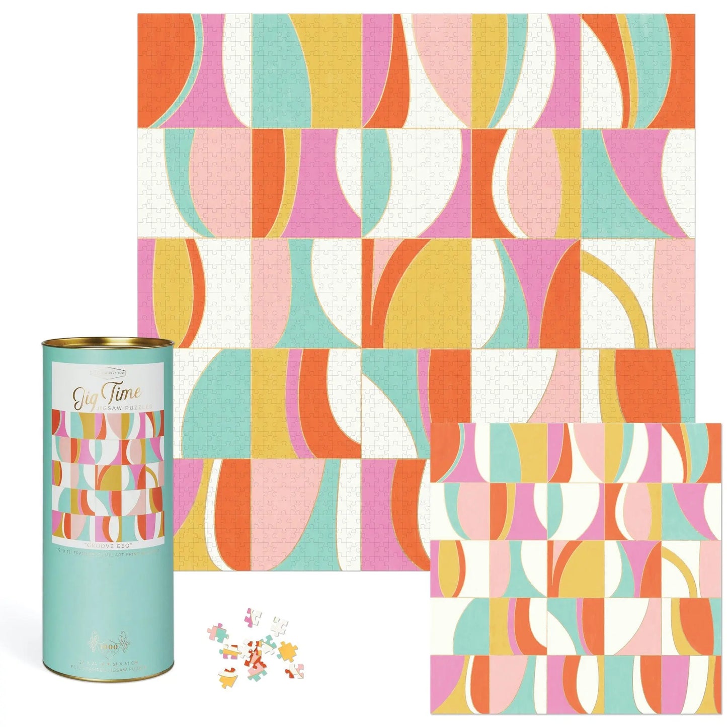 DESIGNWORKS INK - Groove Geo Puzzle Puzzle Designworks Ink