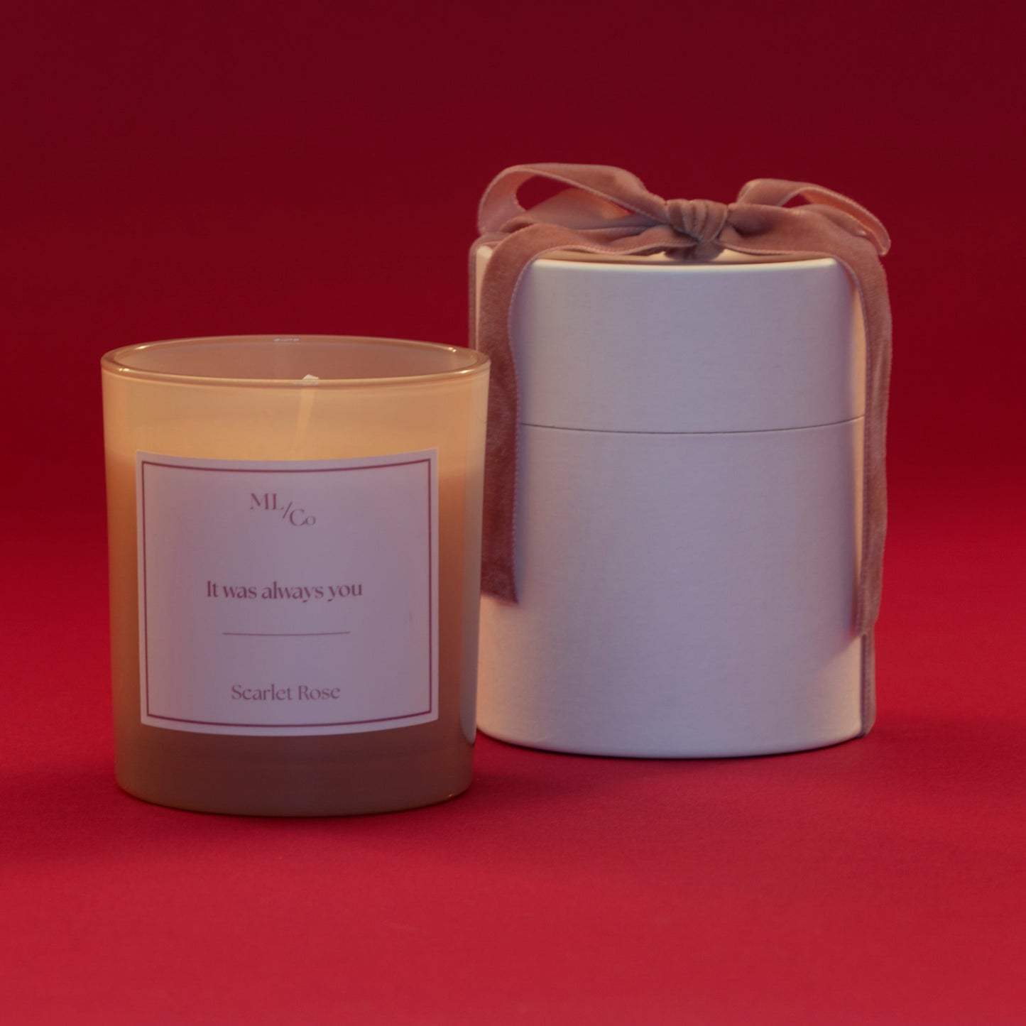 It Was Always You - Scarlet Rose Candle MLCo