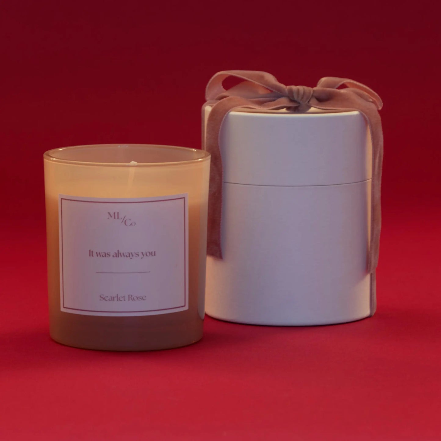It Was Always You - Scarlet Rose Candle MLCo