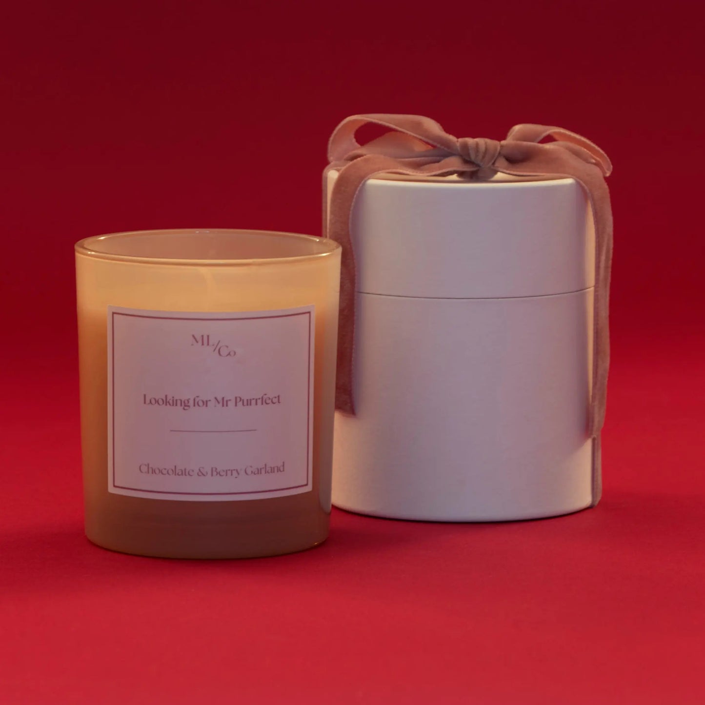 Looking For Mr Purrfect - Chocolate & Berry Candle MLCo