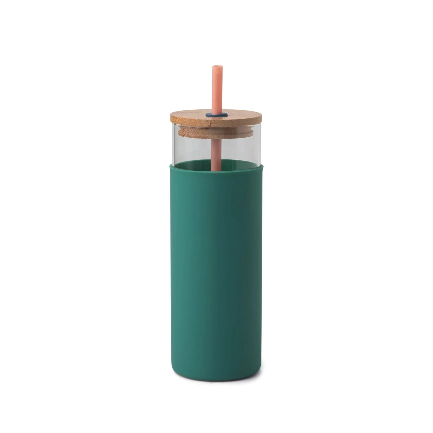 Tumbler with Straw Tumbler Designworks Ink Blush/Green