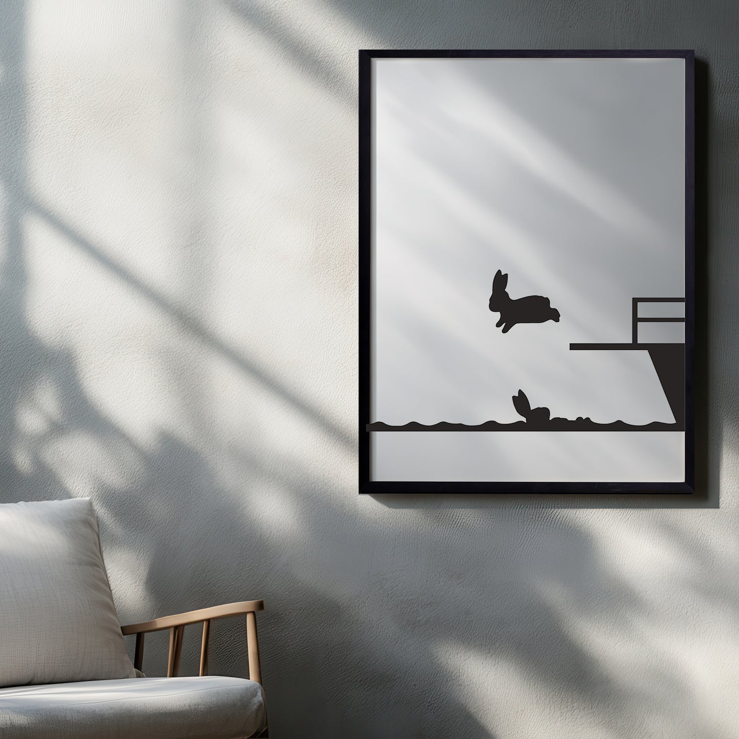 HAM Diving Print