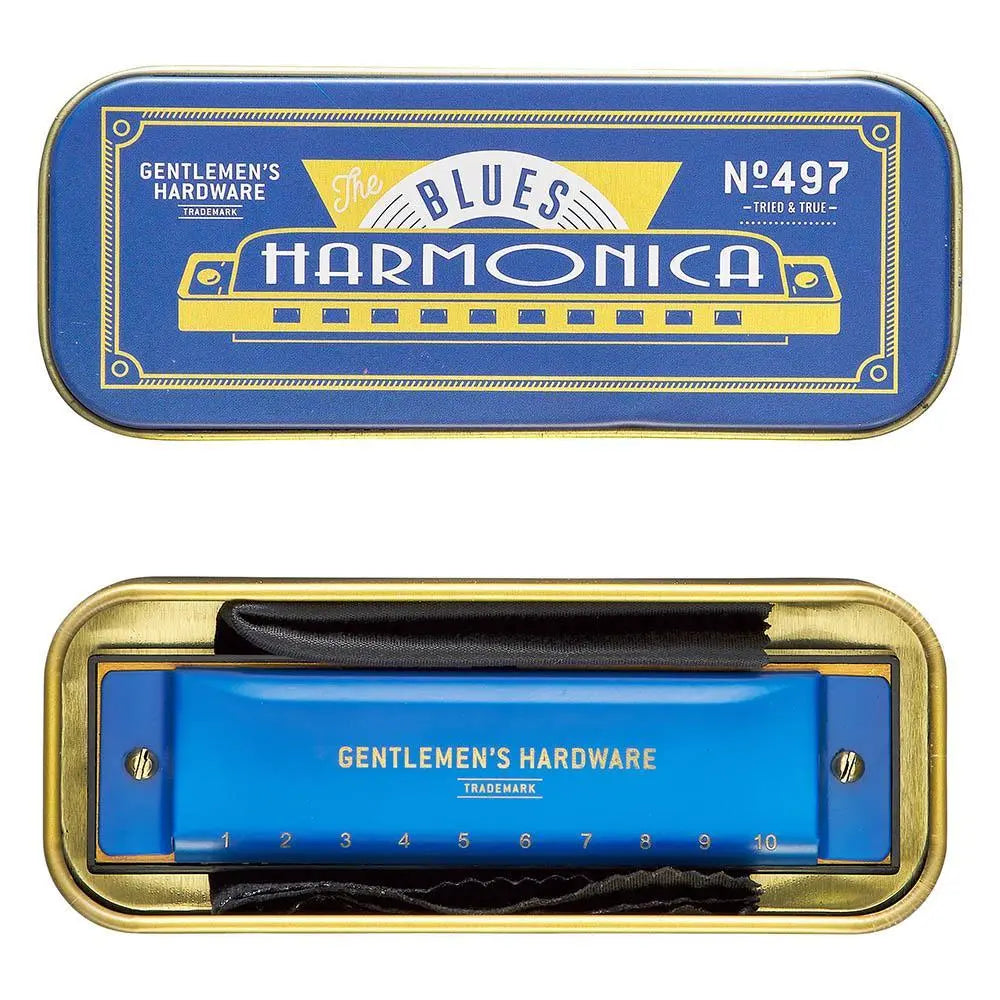 WILD + WOLF Gentlemen's Hardware Classic Harmonica HARMONICA Wild & Wolf