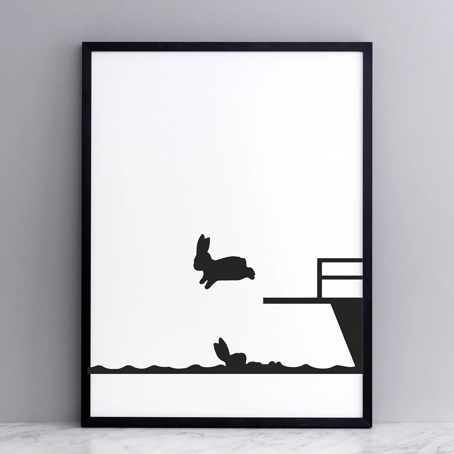 HAM Diving Print