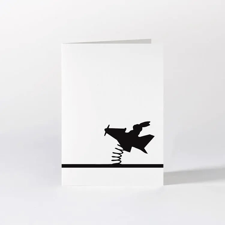 Flying Rabbit Card Hammade
