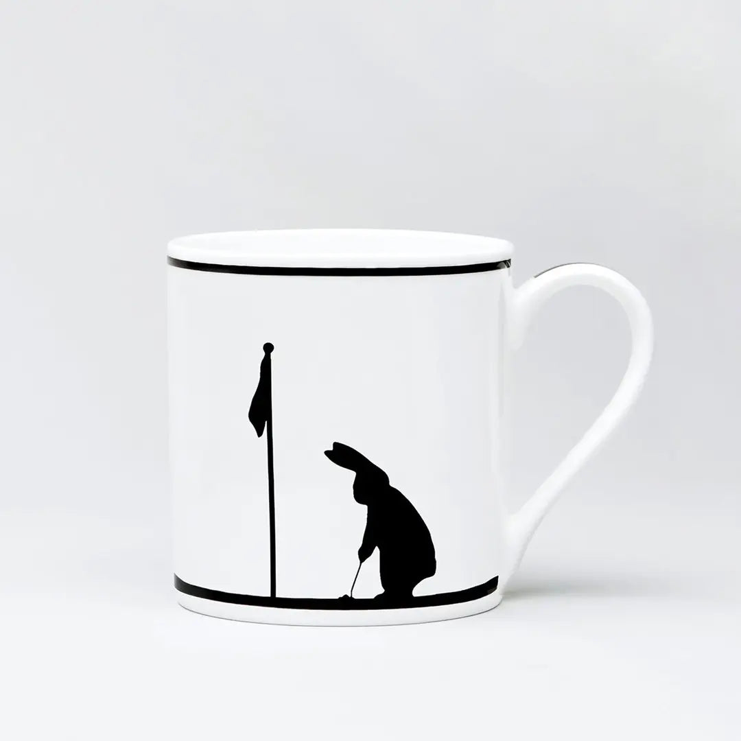 Golfing Rabbit Mug Hammade