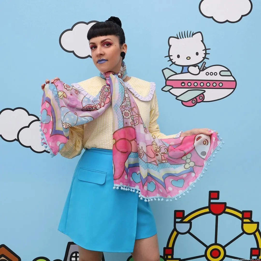 IRREGULAR CHOICE x My Melody - Pretty Melody Scarf Scarf Irregular Choice