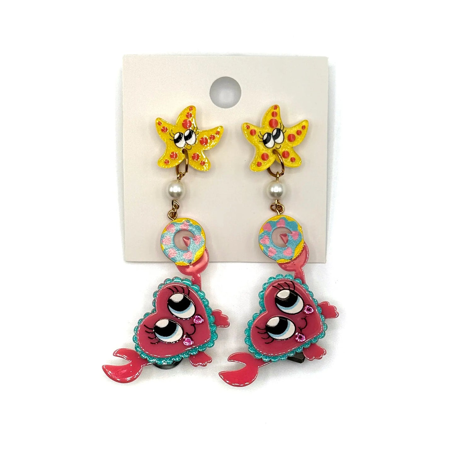 Irregular Choice Crabsolutely Earrings Irregular Choice