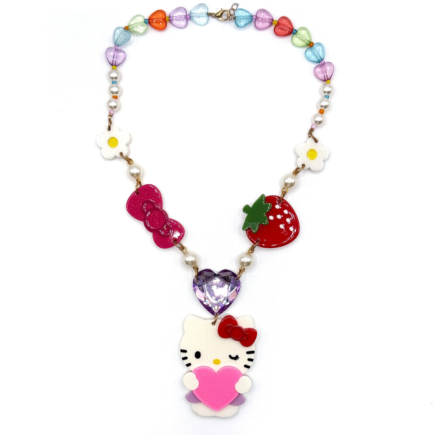 Irregular Choice Hello Kitty Kindness Necklace Irregular Choice