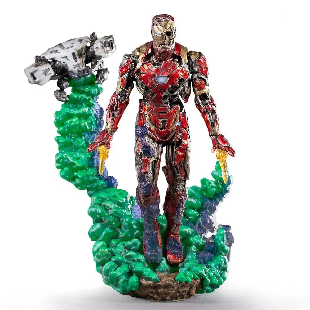 IRON STUDIOS Iron Man lllusion Deluxe Art Scale 1/10 - Spider Man: Far From Home Collectible Iron Studios