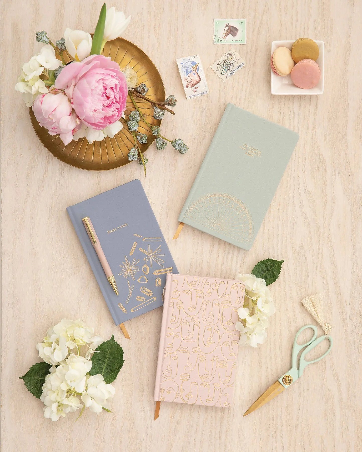 DESIGNWORKS Faces Cloth Journal journal Designworks Ink