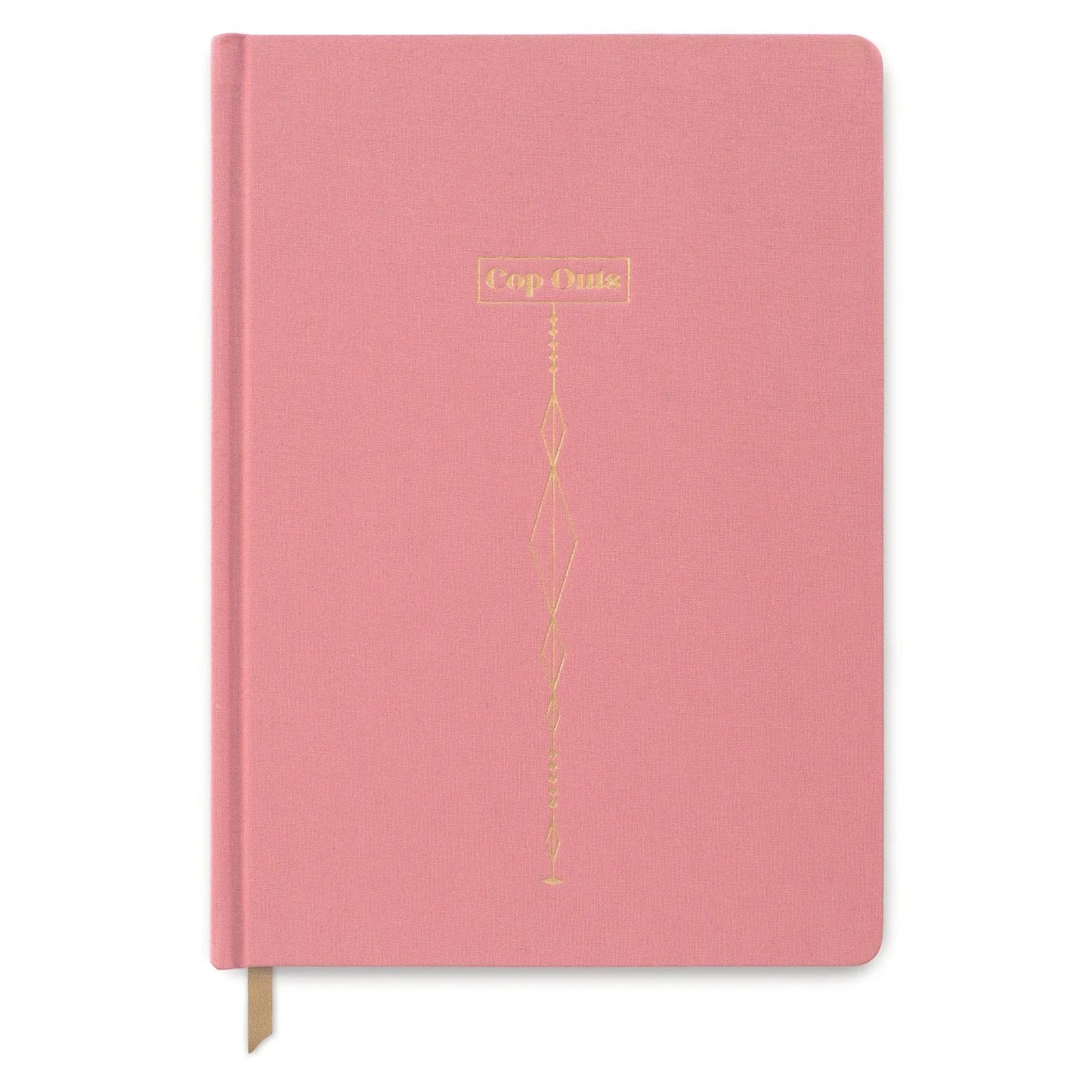 DESIGNWORKS "Cop Outs" Suede Cloth Journal JOURNAL Designworks Ink