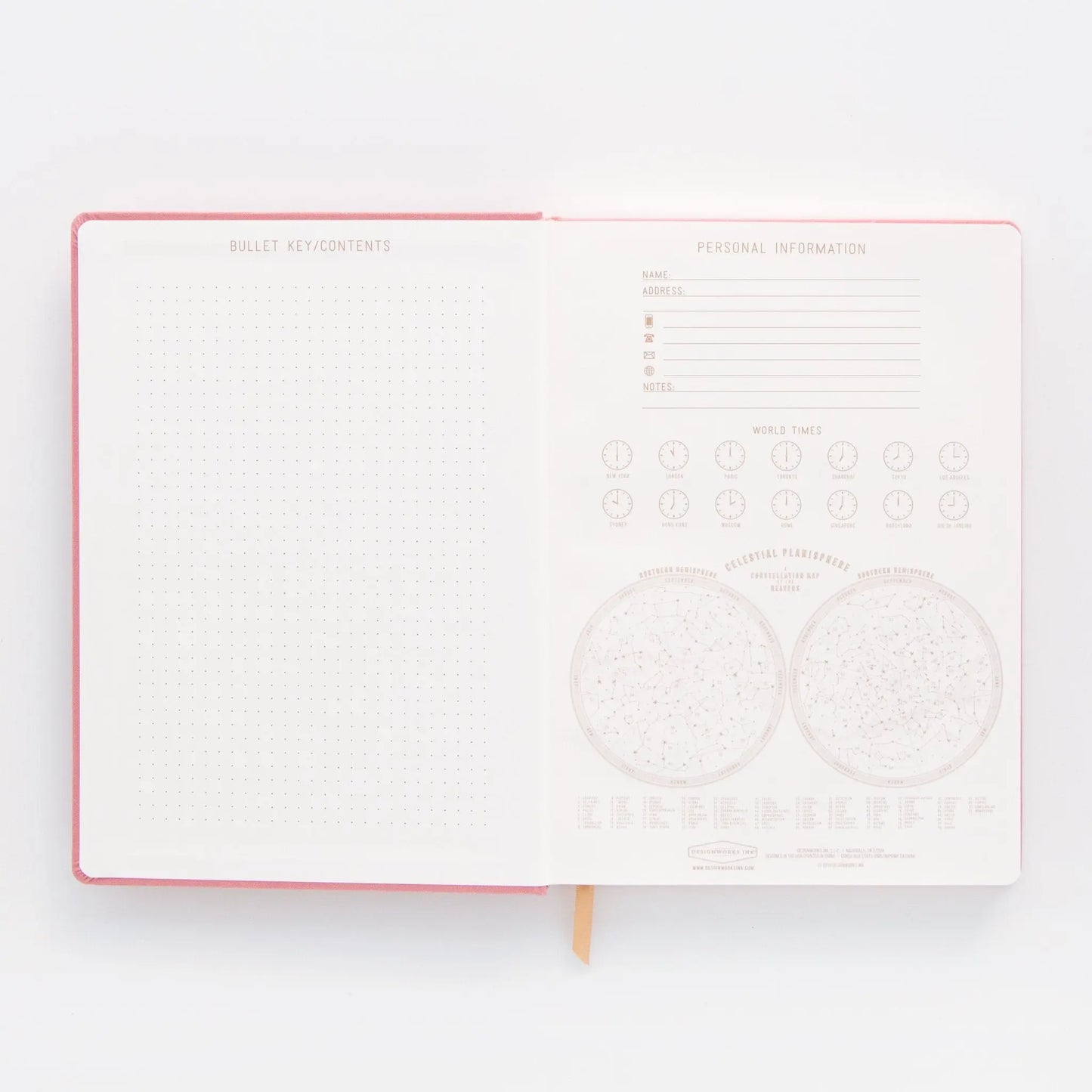 DESIGNWORKS "Cop Outs" Suede Cloth Journal JOURNAL Designworks Ink