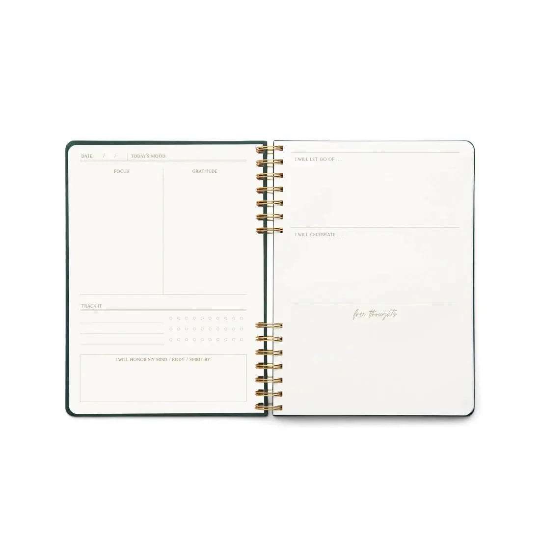 Guided Wellness Journal - Live Well notepad Designworks Ink