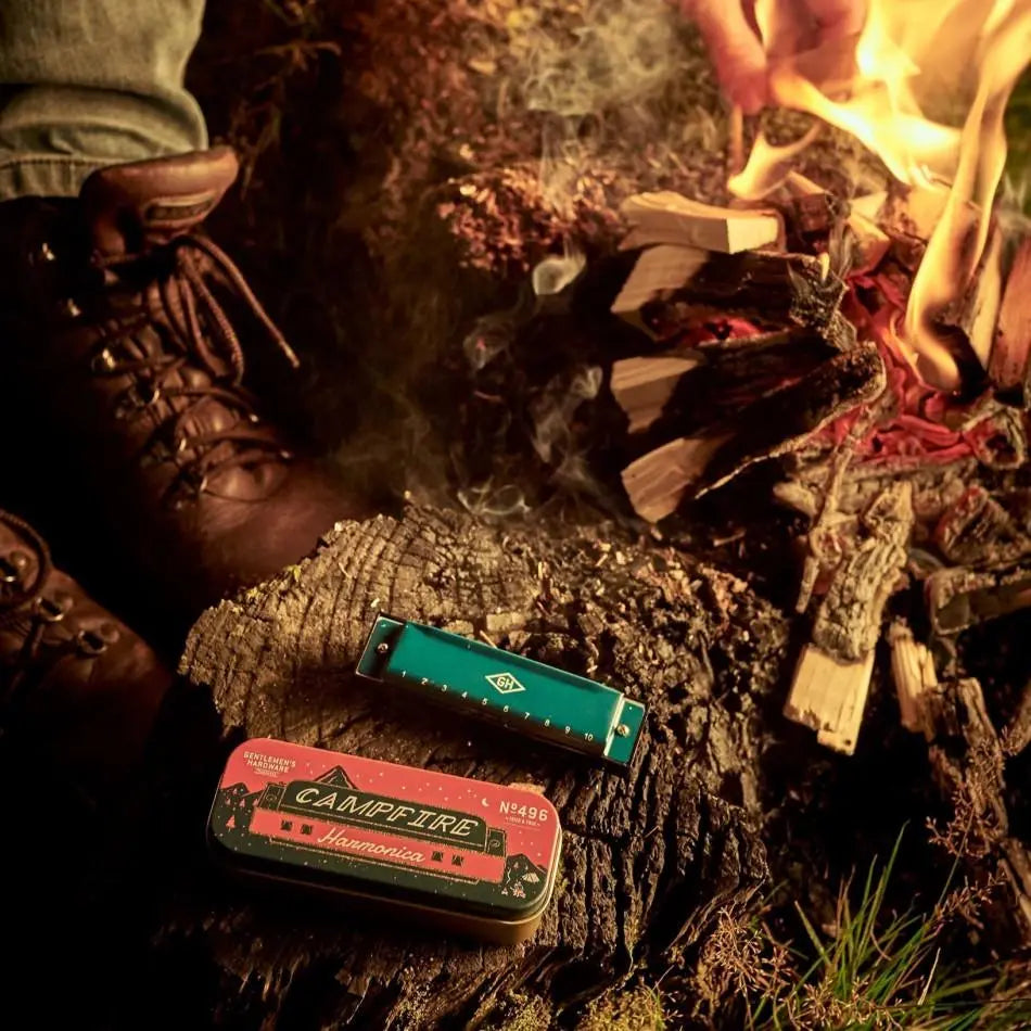 WILD + WOLF Gentlemen's Hardware Campfire Harmonica HARMONICA Wild & Wolf