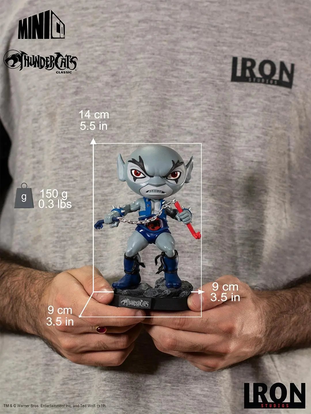 IRON STUDIOS MiniCo Thundercats - Panthro Collectible Iron Studios