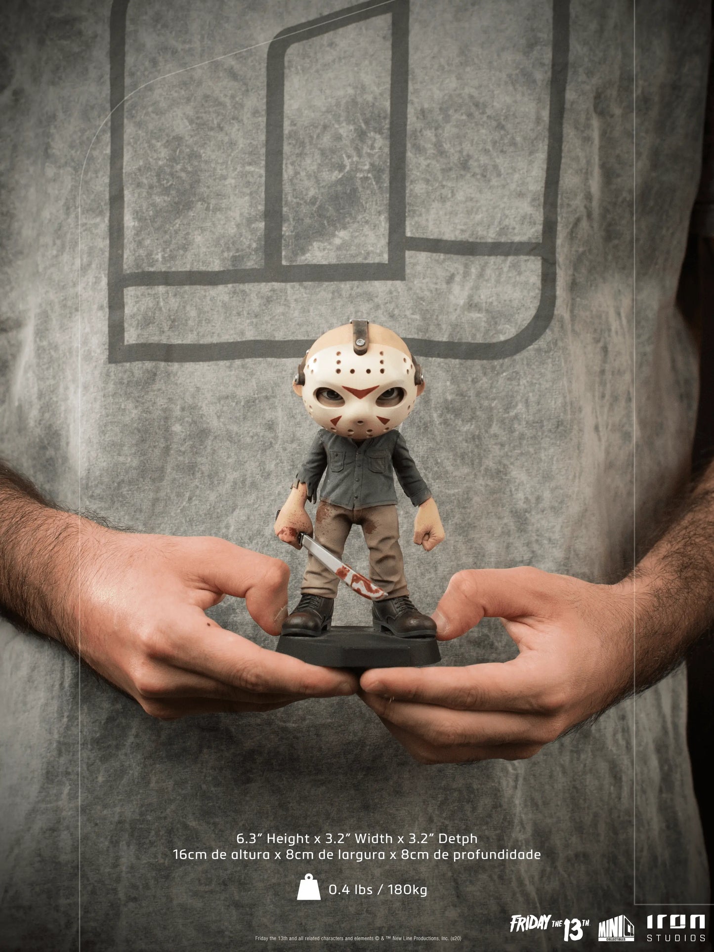 PREORDER - IRON STUDIOS - Jason - Friday The 13th - MiniCo Collectible Iron Studios