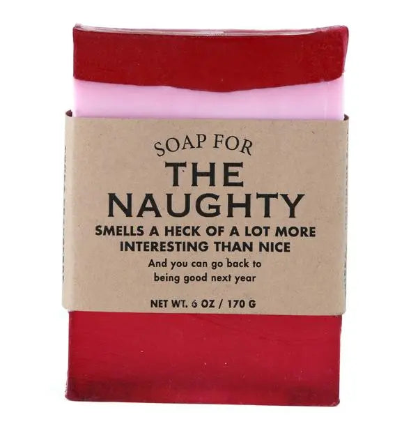 WHISKEY RIVER SOAP CO - Holiday Duo - The Naughty Candle Whiskey River Soap Co Soap