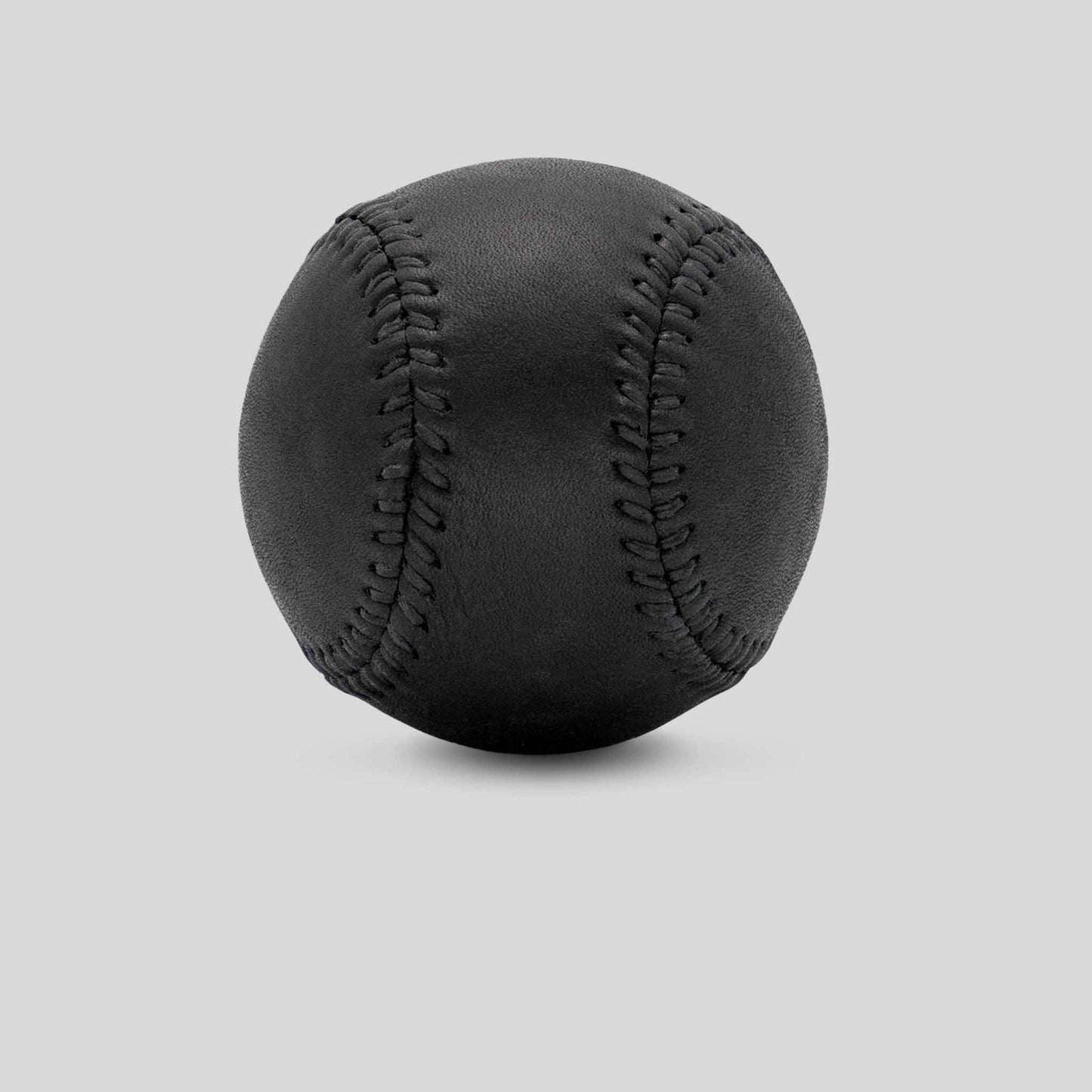 Black Onyx Leather with Black Stitch Figure 8 Ball by Leather Head Sports